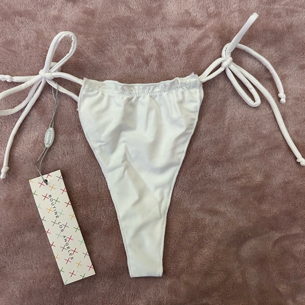 Boutine LA White Bikini Bottom